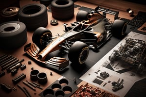 What are F1 cars made from?