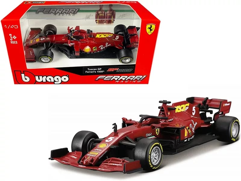 Sebastian Vettel F1 Model Car Ferrari 2020 1/43 Bburago