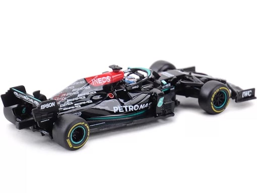 Valtteri Bottas "Petronas Formula One Team" F1 Model - Mercedes-AMG W12 E Performance (2021) 1/43 Diecast by Bburago