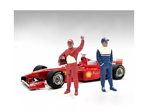 "90's Racing Legends Figure Set for 1/18 Scale Models" by American Diorama