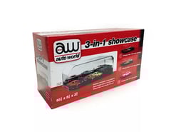 Collectible Display Show Case for 1/64 1/43 1/24 Diecast Models by Auto World