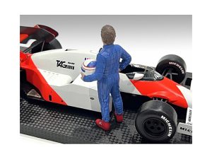 Alternative view of 80s Racing Legends Figure B for 1/18 Scale Models by American Diorama