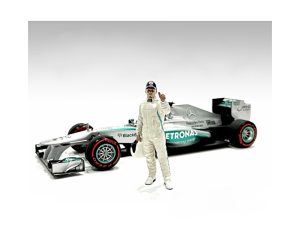 Alternative view of "Racing Legends" 2000's Set of 2 Diecast Figures for 1/43 Scale Models by American Diorama