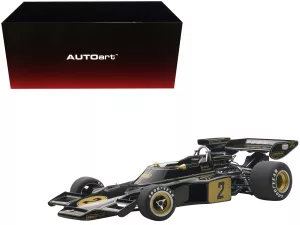 Alternative view of Lotus 72E 1973 Ronnie Peterson #2 1/18 Model Car by Autoart