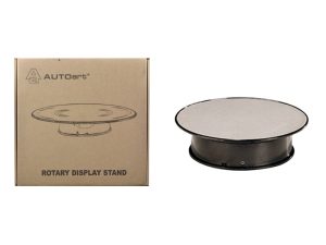 Autoart 8 Inch Silver Top Rotary Display for Model Cars