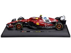 Alternative view of Ferrari SF-25 #16 Charles Leclerc Formula One F1 World Championship (2025) "Formula Racing" Series 1/18 Diecast Model Car by Bburago