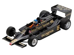 Alternative view of Lotus 79 #6 Ronnie Peterson "John Player Team Lotus" Winner Formula One F1 "Austrian GP" (1978) with Acrylic Display Case 1/18 Model Car by Spark