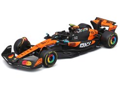 Alternative view of McLaren MCL39 #4 Lando Norris "OKX" Winner Formula One F1 "Australian GP" (2025) "Race" Series 1/43 Diecast Model Car by Bburago