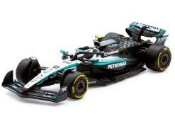 Alternative view of Mercedes AMG F1 W16 E Performance #12 Kimi Antonelli Formula One F1 World Championship (2025) "Formula Racing" Series 1/64 Diecast Model Car by Bburago