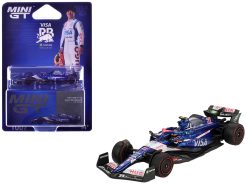 RB VCARB 01 #22 Yuki Tsunoda Formula One F1 "Bahrain GP" (2024) Limited Edition 1/64 Diecast Model Car by Mini GT
